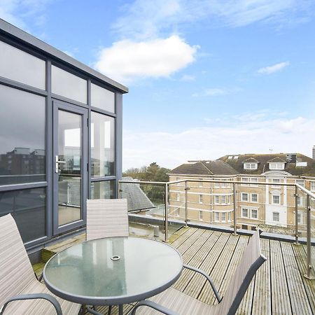 Apartament Westcliff Penthouse With Sea Views And Balcony Bournemouth Zewnętrze zdjęcie