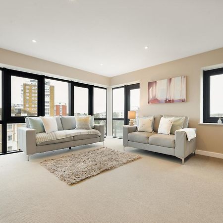Apartament Westcliff Penthouse With Sea Views And Balcony Bournemouth Zewnętrze zdjęcie