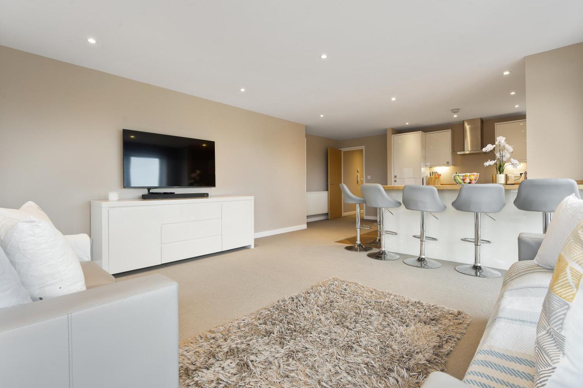 Apartament Westcliff Penthouse With Sea Views And Balcony Bournemouth Zewnętrze zdjęcie